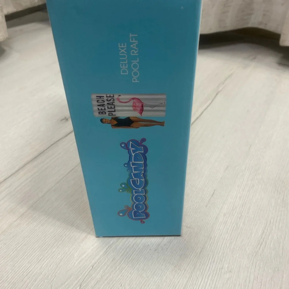 Report Collection PoolCandy Deluxe Inflatable Raft - Pink Flamingo - Picture 8 of 10